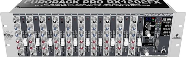 open zoom image for Behringer Eurorack Pro RX1202FX 12-Input Line Mixer, Main