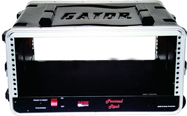 open zoom image for Gator GRR8PLUS 8-Space Powered Lockable Rolling Rack, New, Main