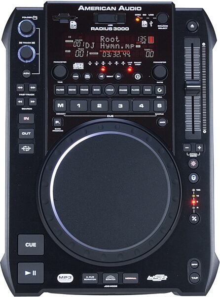 open zoom image for American Audio Radius 3000 Tabletop CD and MP3 Player, Main