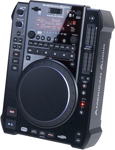 open zoom image for American Audio Radius 3000 Tabletop CD and MP3 Player, Right