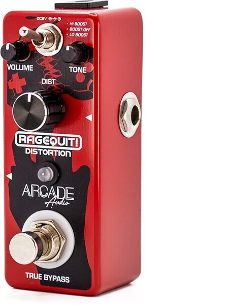 open zoom image for Arcade Audio RageQuit Distortion Pedal, New, Action Position Back
