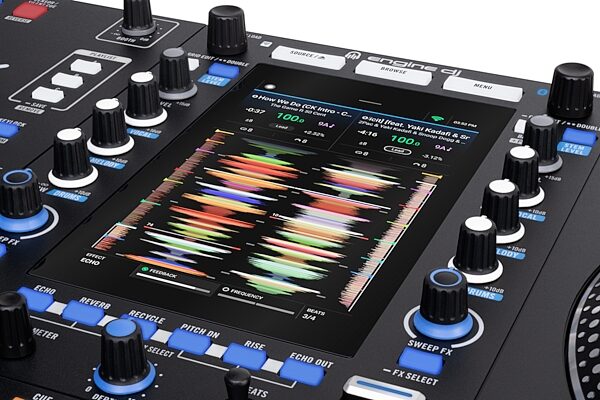 open zoom image for Rane System One DJ System with Motorized Platters, New, Action Position Back