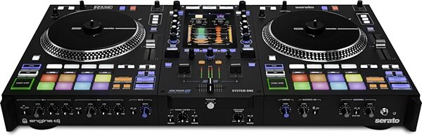 open zoom image for Rane System One DJ System with Motorized Platters, New, Action Position Back