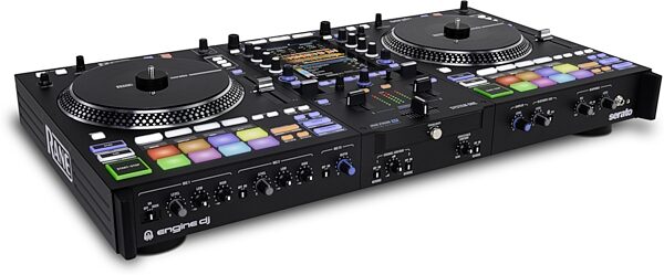 open zoom image for Rane System One DJ System with Motorized Platters, New, Action Position Back