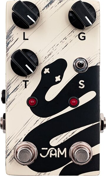 open zoom image for JAM Pedals Rattler Mk2 Distortion Pedal, New, Action Position Back