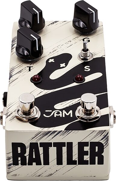 open zoom image for JAM Pedals Rattler Mk2 Distortion Pedal, New, Action Position Back
