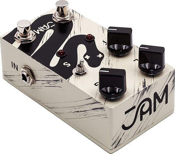 open zoom image for JAM Pedals Rattler Mk2 Distortion Pedal, New, Action Position Back