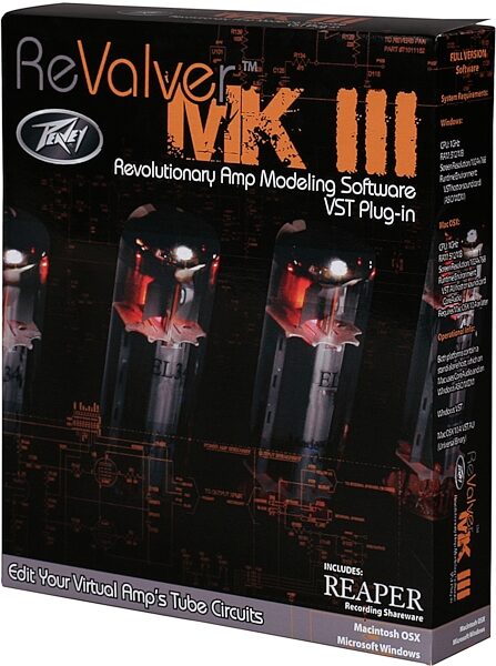 open zoom image for Peavey ReValver MKIII Amplifier and Effects Modeling Software, Main