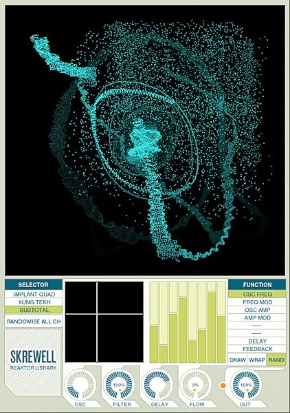 open zoom image for Native Instruments Reaktor (Macintosh and Windows), Skrewell