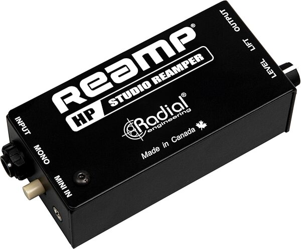open zoom image for Radial Reamp HP Studio Reamper for Computer Interface, New, Action Position Back