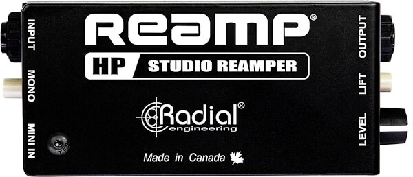 open zoom image for Radial Reamp HP Studio Reamper for Computer Interface, New, Action Position Back