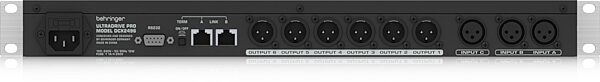 open zoom image for Behringer DCX2496 Ultradrive Pro Digital Crossover System, Rear
