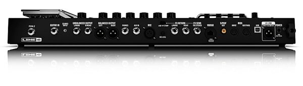 open zoom image for Line 6 Pod HD500X Guitar Multi-Effects Pedal, Rear
