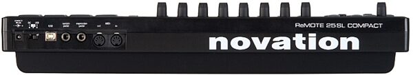 open zoom image for Novation Remote 25SL Compact 25-Key USB Keyboard Controller, Rear