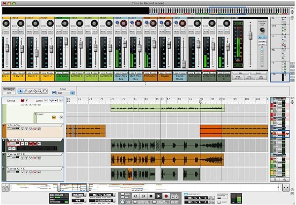 open zoom image for Propellerhead Record Reason Duo Bundle (Mac and Windows), Record - Interface