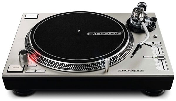 open zoom image for Reloop RP-7000 MK2 Direct-Drive Turntable, Silver, Front