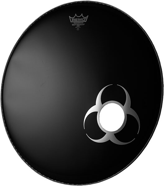 open zoom image for Remo Graphic DynamO Stick On PortHole Template, Biohazard