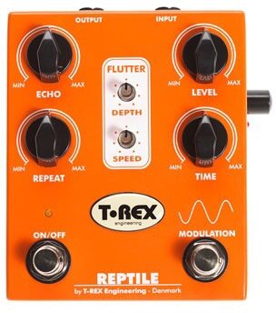 open zoom image for T-Rex Reptile Modulation Delay Pedal, Main