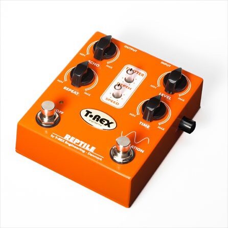 open zoom image for T-Rex Reptile Modulation Delay Pedal, Angle