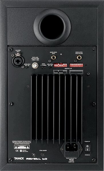 open zoom image for Tannoy Reveal Active Powered Monitor, Rear