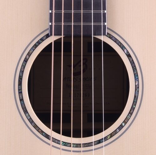 open zoom image for Breedlove Atlas Revival D/ERe Ab-Top Acoustic-Electric Guitar, with Case, Bridge