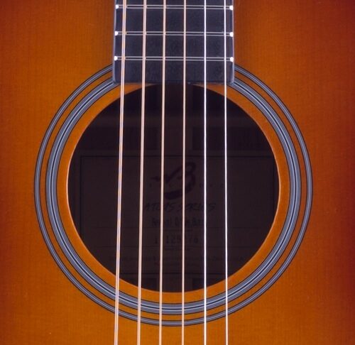 open zoom image for Breedlove Atlas Revival D/SMe Top Burst Dreadnought Acoustic-Electric Guitar, with Case, Soundhole