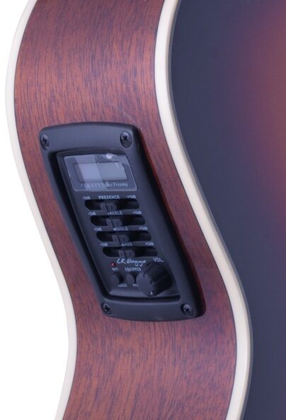 open zoom image for Breedlove Atlas Revival OM/SMe Top Burst Acoustic-Electric Guitar, with Case, Controls