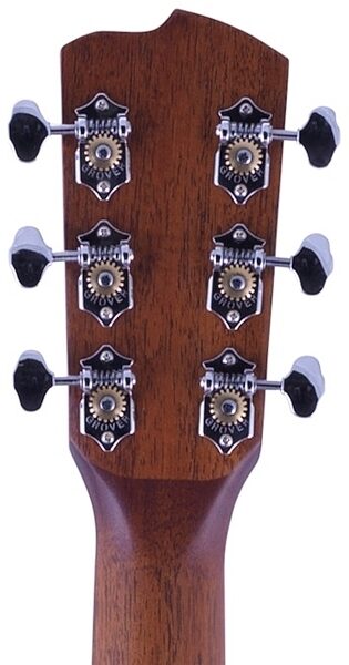 open zoom image for Breedlove Atlas Revival OM/SMe Top Burst Acoustic-Electric Guitar, with Case, Headstock Back