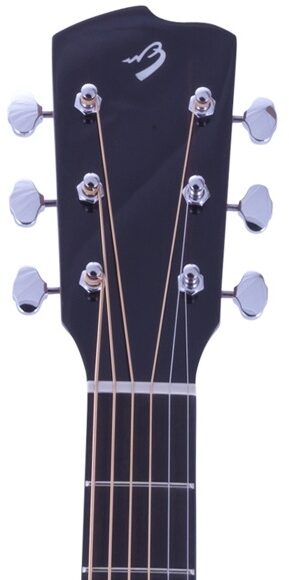 open zoom image for Breedlove Atlas Revival OM/SMe Top Burst Acoustic-Electric Guitar, with Case, Headstock