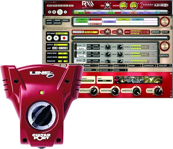 open zoom image for Line 6 GuitarPort RiffTracker Package, Main