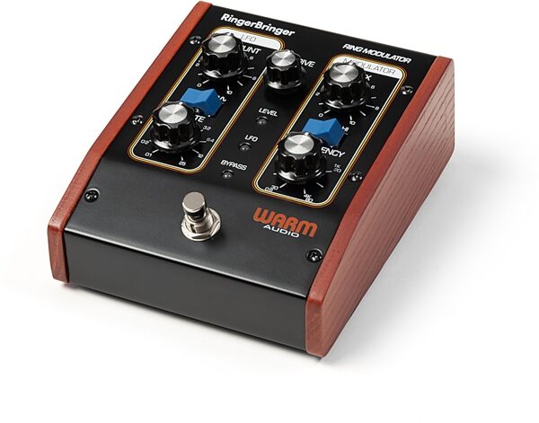 open zoom image for Warm Audio RingerBringer Analog Ring Modulation Pedal, New, Angled Front