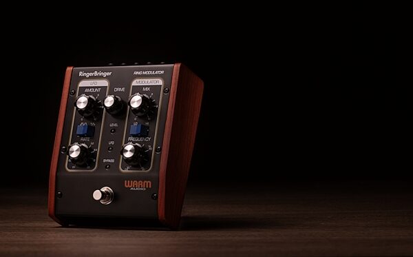 open zoom image for Warm Audio RingerBringer Analog Ring Modulation Pedal, New, Angled Front