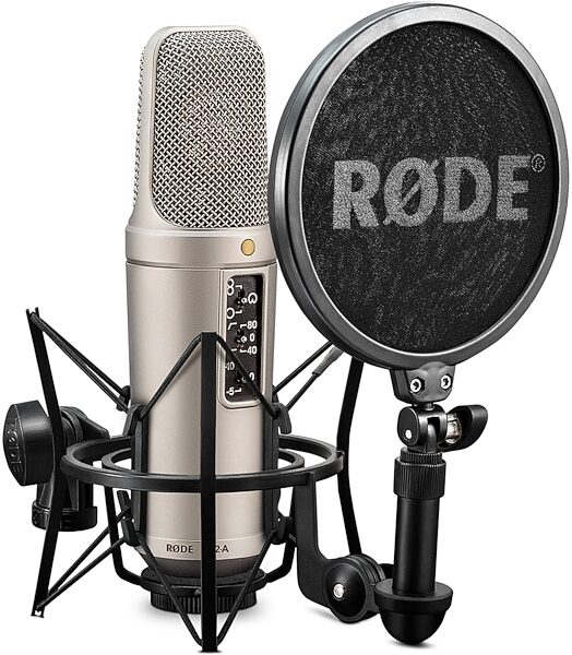 open zoom image for Rode NT2-A Variable Pattern Studio Condenser Microphone, Complete Vocal Recording Solution Package, Main