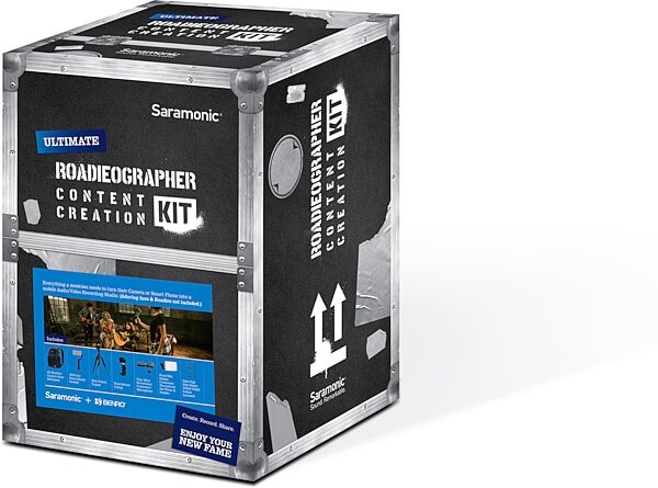 open zoom image for Saramonic Roadieographer Ultimate Content Creation Kit, New, Action Position Back