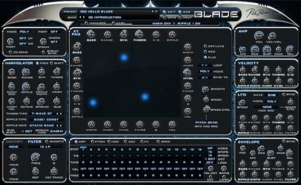 open zoom image for Rob Papen Blade Software Synthesizer, Main