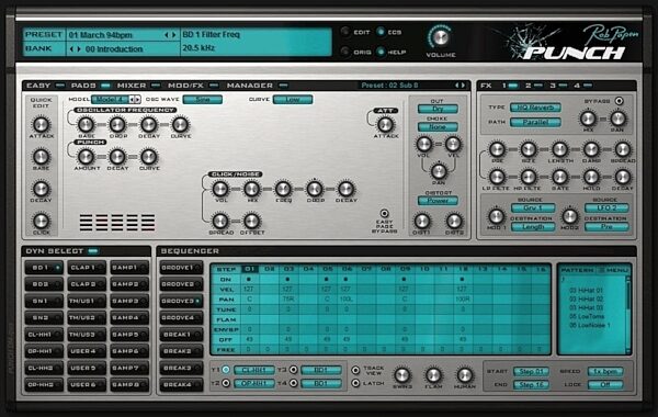 open zoom image for Rob Papen Punch Software Synthesizer, Main