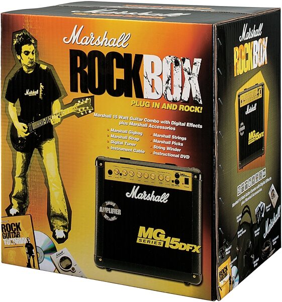 open zoom image for Marshall ROCKBOX Complete Amplifier Package, Box