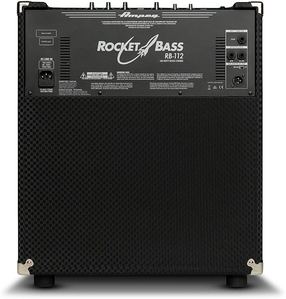 open zoom image for Ampeg RB-112 Rocket Bass Combo Amplifier (100 Watts, 1x12"), New, Main Back