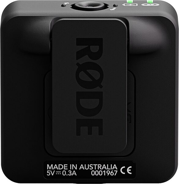 open zoom image for Rode Wireless ME Wireless Microphone System, New, Transmitter Back