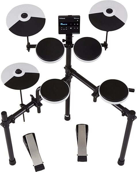 open zoom image for Roland TD-02K V-Drums Electronic Drum Kit, New, Action Position Back