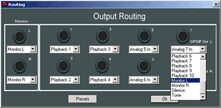 open zoom image for Aardvark Direct Pro Q10 PCI Audio Interface with Cubase LE (Macintosh and Windows), Software - Routing