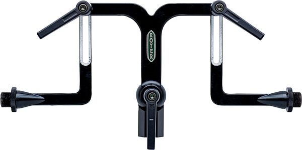 open zoom image for Royer FlexBar Universal Dual Microphone Holder, New, Angle