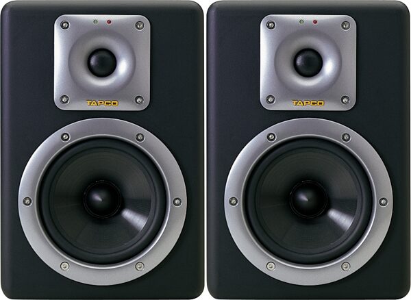 open zoom image for Tapco by Mackie S5 Active Monitors (5 in.), Front View