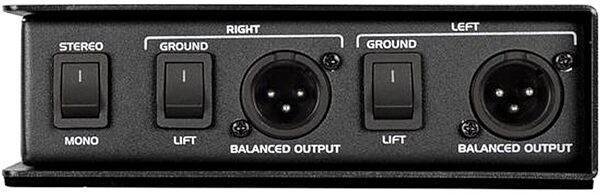 open zoom image for Samson MD2 Pro Stereo Passive Direct Box, New, Output