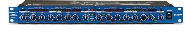 open zoom image for Samson SCOM Plus 2-Channel Gate Compressor Enhancer DeEsser, Main