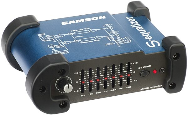 open zoom image for Samson S-Equalizer 7-Band Graphic Equalizer, Main