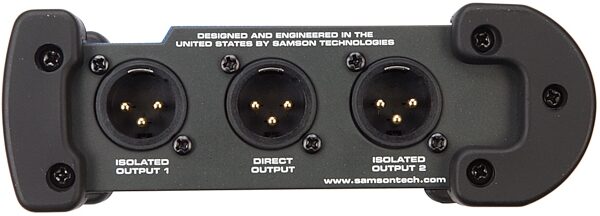 open zoom image for Samson S-Split 3-Way Microphone Splitter, Connections