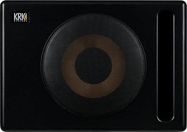 open zoom image for KRK S10.4 Powered Studio Subwoofer (160 Watts), 10 inch, Detail Side