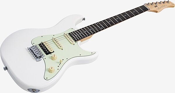 open zoom image for Sire Larry Carlton S1 Electric Guitar, Antique White, Action Position Back