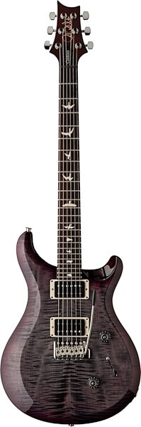 open zoom image for PRS Paul Reed Smith S2 Custom Color 24 Electric Guitar (with Gig Bag), Faded Gray Black Purple Burst, Open Box (Good), Action Position Back